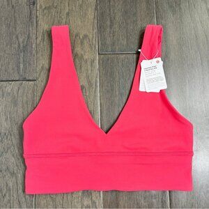 Lululemon NWT Align V-Neck Bra *Light Support, A/B Cup Lip Gloss